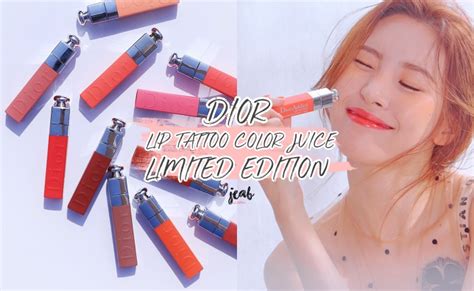 dior lip tattoo สีไหนสวย|ออกใหม่เพิ่ม 6 สี! “DIOR TATTOO COLOR TINT” สวยมากเวอร์ .